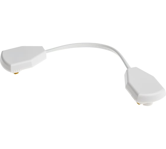 Изображение товара Трековый гибкий коннектор RITTER для соединения шинопровода Artline пластик/медь белый 59753 1