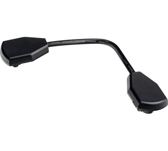 Изображение товара Трековый коннектор RITTER для соединения шинопровода гибкий узкий Artline пластик/медь черный 59754 8