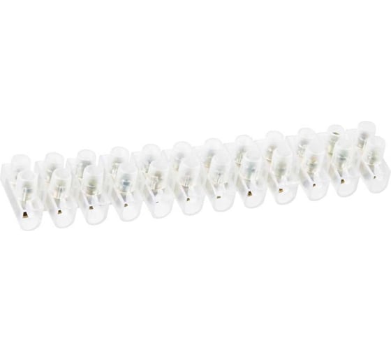 Изображение товара Клеммная колодка Navigator 12x2.5мм NTB-UPE-S12-3/WH ( уп. 10 шт.) 71001