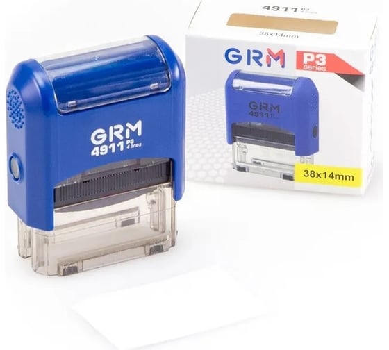 Изображение товара Стандартный штамп GRM 4911_P3 3.182 На оплату 110491300-3182