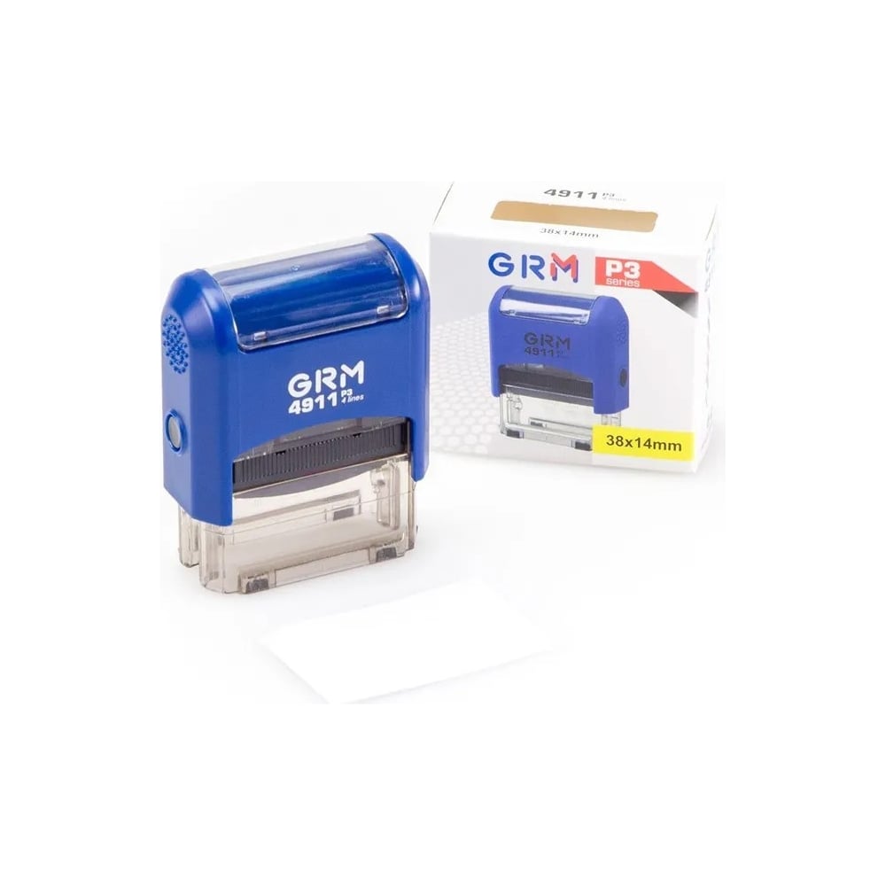 Изображение товара Стандартный штамп GRM 4911_P3 3.243 Лично в руки рамка 110491300-3243