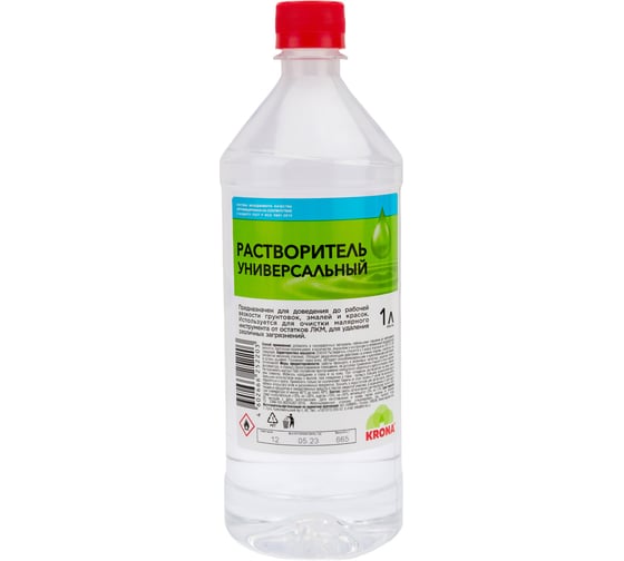 Изображение товара Универсальный растворитель KRONA 1 л 66252203