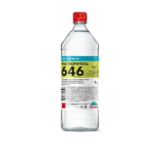 Изображение товара Растворитель 646 KRONA 1 л 66230218