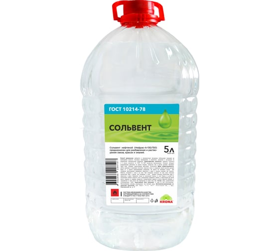 Изображение товара Сольвент KRONA 5 л 66206107