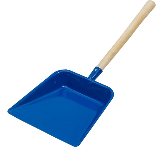 Изображение товара Совок для мусора FORT металлический, деревянная ручка 00501140410