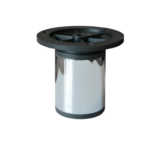 Изображение товара Круглая мебельная опора STARFIX d50x80-100 мм, хром SMF-5979