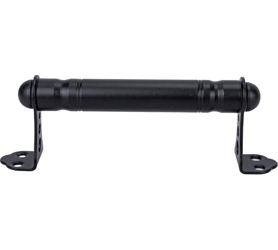 Изображение товара Дверная ручка скоба STARFIX 140 мм, металлическая, черная матовая SMP-10723-1