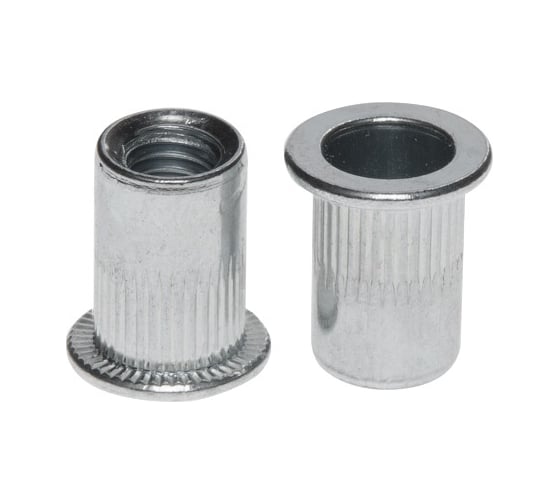 Изображение товара Резьбовая заклепка STARFIX М6 цилиндрический бортик, нержавеющая сталь А2, 25 шт. SMZ1-67832-25