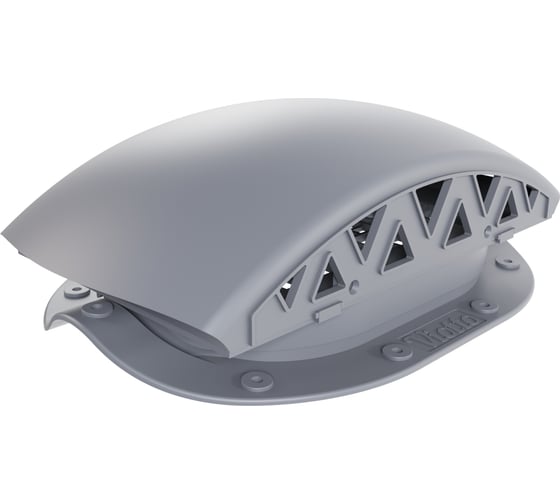 Изображение товара Подкровельный вентилятор для металлочерепицы Viotto Черепаха серый графит RAL 7024 07.503.04.03.02.100.7024