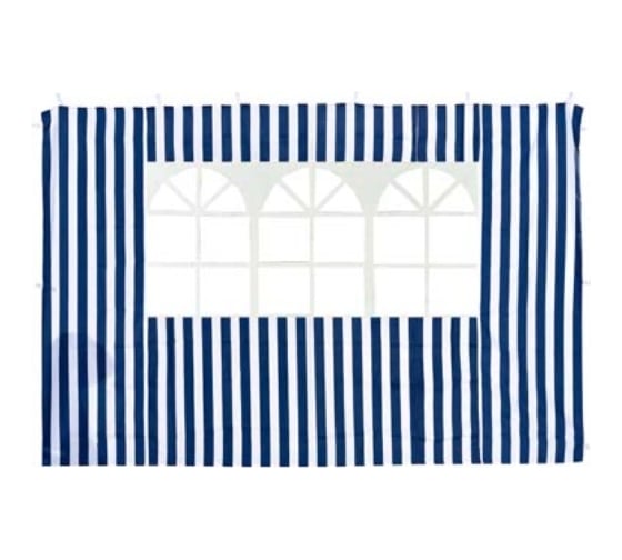 Изображение товара Синяя стенка с окном для садового тента Green glade 4120