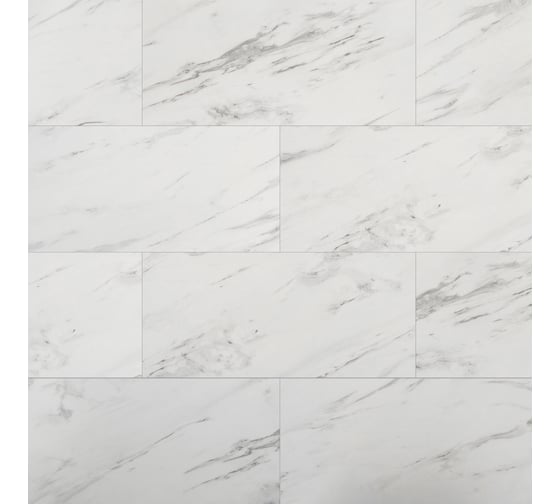 Изображение товара Виниловый ламинат Alta-Step Arriba SPC, Мрамор белый, 43 класс износостойкости, 14 шт., в упаковке 2.605 кв. м 9905