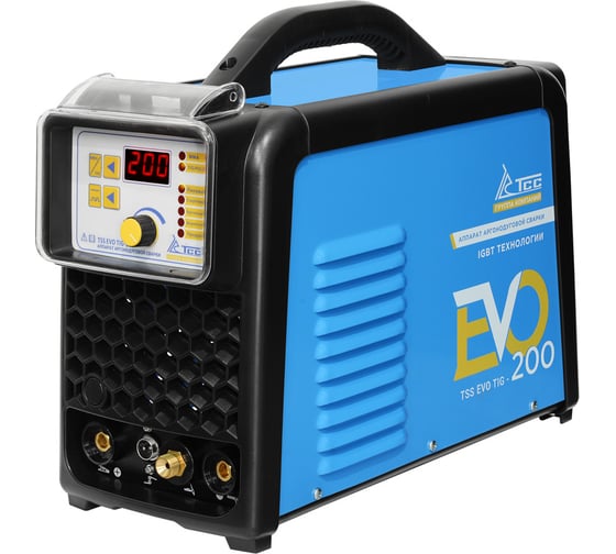 Изображение товара Аппарат аргонодуговой сварки ТСС TSS EVO TIG-200 035262