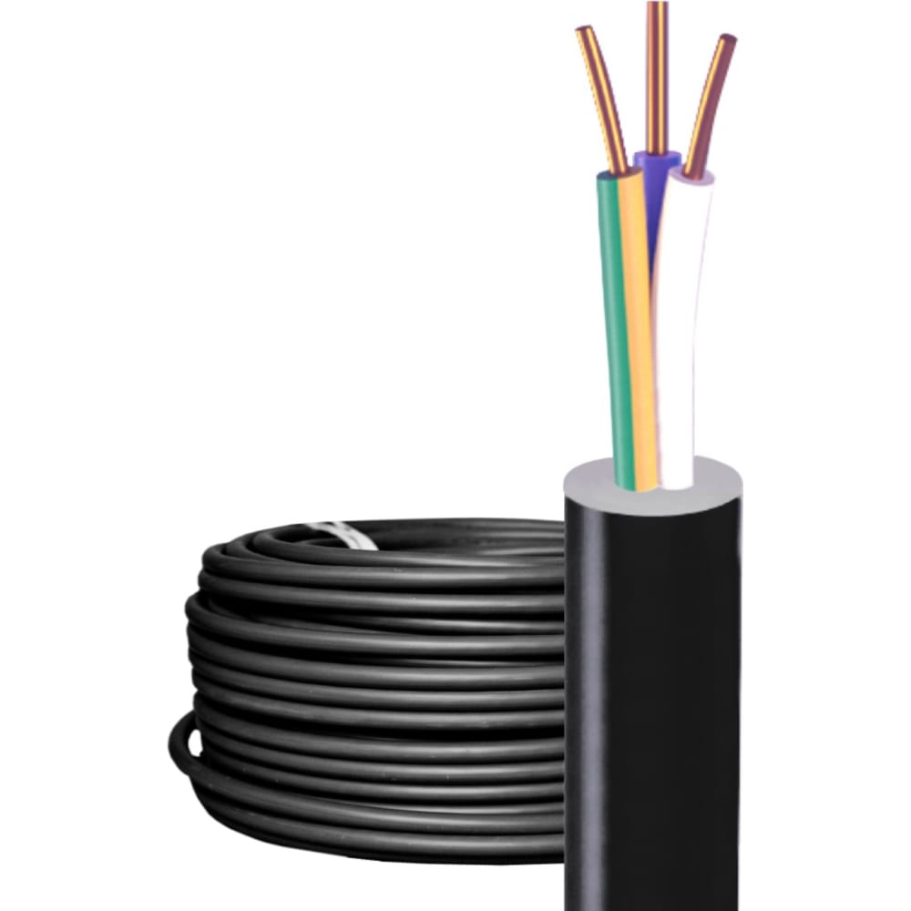 Силовой кабель OneKeyElectro, цвет черный 2243272 - фото 1