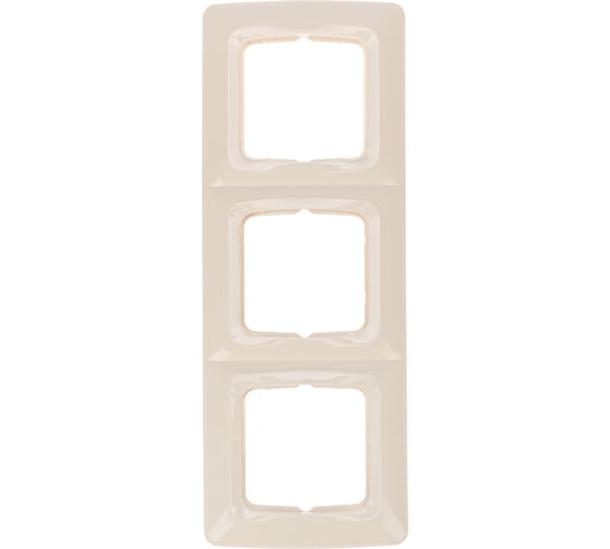 Изображение товара 3-я горизонтальная рамка KRANZ бежевый KR-78-0257