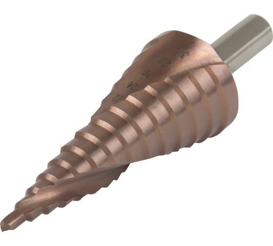 Изображение товара Сверло ступенчатое с винтовой канавкой, 4-30 мм, 14 ступеней, HSS-Co DeBever Machining Solutions DB-CP430