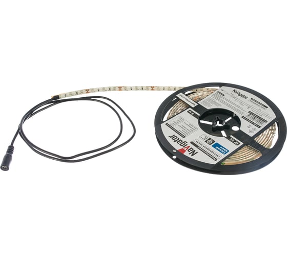 Изображение товара Лента Navigator СД 71 404 NLS-3528B60-4.8-IP65-12V R5 5 м 71404