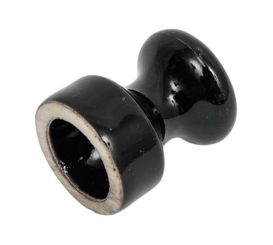 Изображение товара Изолятор без винта WERKEL черный, ретро, 100 шт. a051451