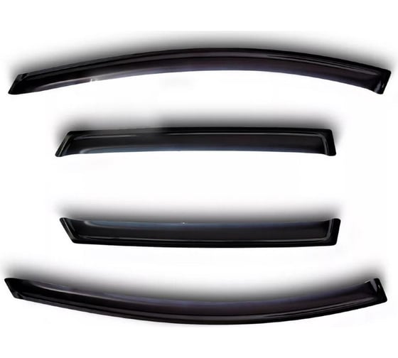 Изображение товара Дефлектор окон вставной под резинку 4 шт, VOLKSWAGEN POLO VI 2020- REIN REINWV1170