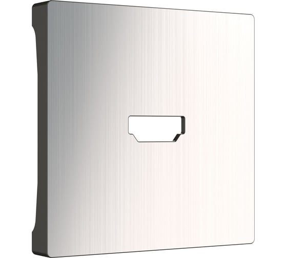 Изображение товара Накладка для розетки hdmi WERKEL глянцевый никель a040418