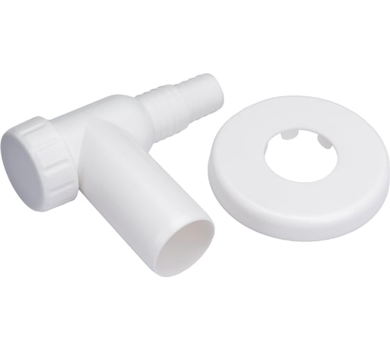 Изображение товара Клапан обратный для стиральной машины MasterProf белый пластик ИС.130486