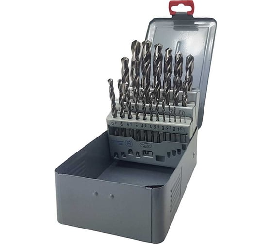 Изображение товара Набор сверл Серия S 25 шт (1-13 мм, HSS M2) Partner 304025