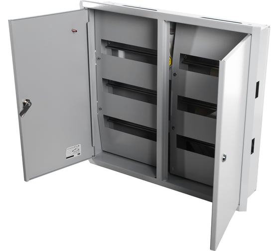 Изображение товара Металлический корпус встраиваемого щита распределения ЩРв-72з-3 36 УХЛ3 IP31 IEK TREND MKM14-V-72-30-T 315426