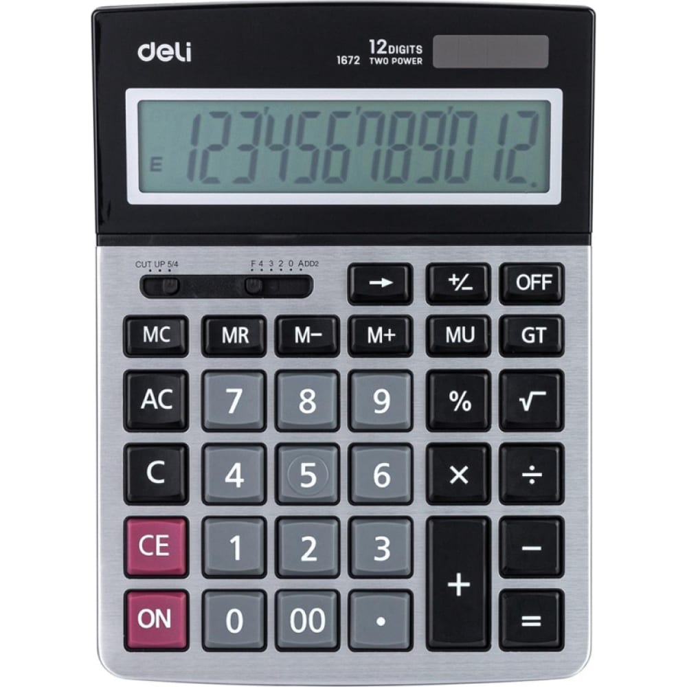 Настольный полноразмерный калькулятор DELI - 1552694