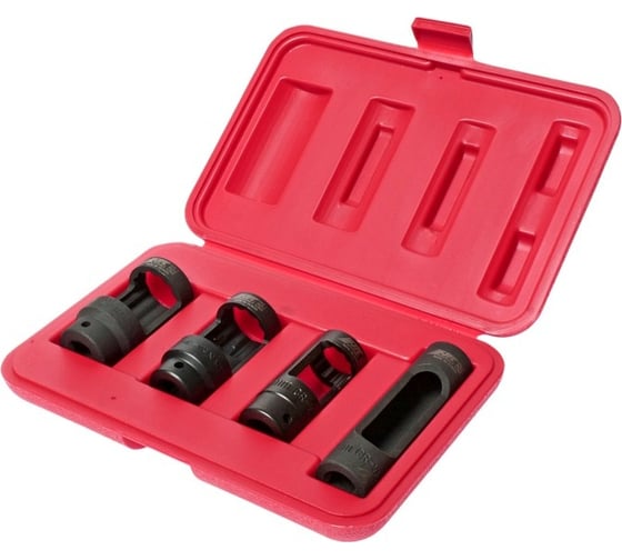 Изображение товара Головка JTC для снятия датчика кислорода 4 предмета в кейсе -1543 668482