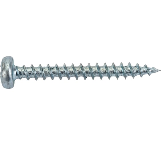 Изображение товара Универсальный шуруп ЕВРОПАРТНЕР полукруглая головка, zn, 3,5x30 40 шт. 14 1184 1