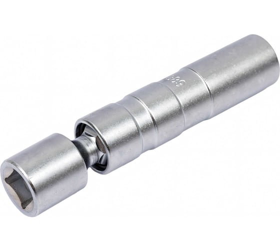 Изображение товара Головка свечная 14 L=90мм 12-ти гранная с шарниром JTC 4389