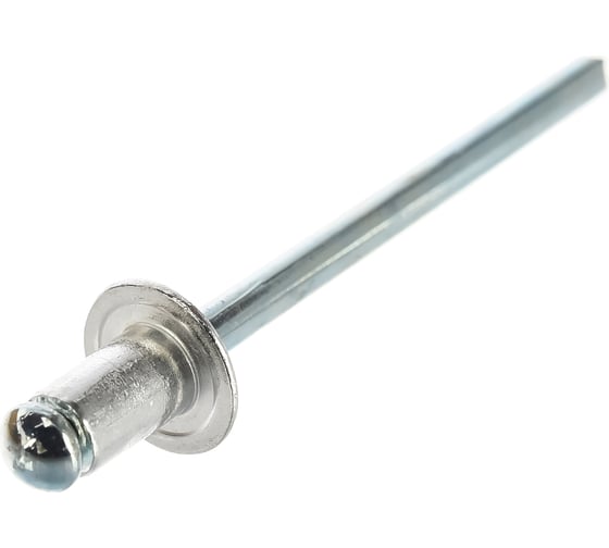 Изображение товара Вытяжная заклепка Bralo алюминий/сталь 4,0х6 стандартный бортик 500шт 01010004006