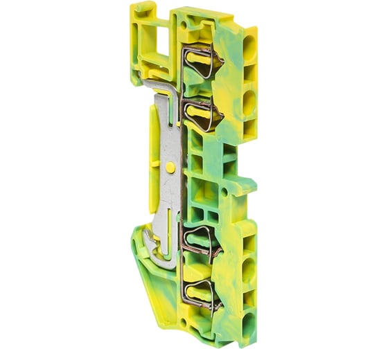 Изображение товара Клеммная пружинная колодка EKF JXB-ST-2.5 4 вывода земля PROxima plc-jxb-st-2.5-4-pen