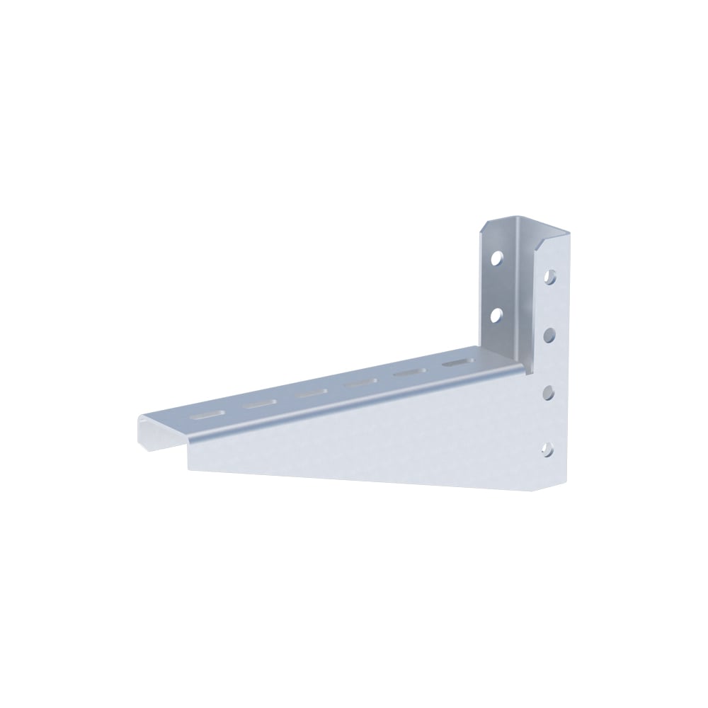 Кронштейн с опорой EKF основание 400мм (2мм) HDZ kop400-HDZ