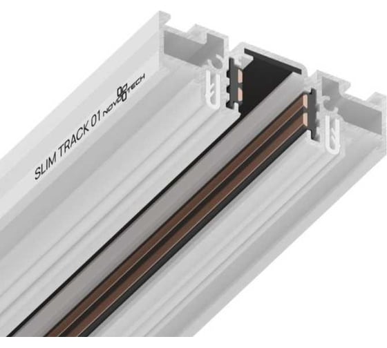 Изображение товара Шинопровод (низкий) для монтажа в натяжной потолок NOVOTECH 2м FLUM 135179