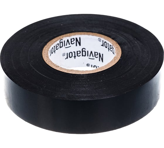 Изображение товара Изолента ПВХ Navigator 19мм 20м черный NIT-A19-20/BL 71110