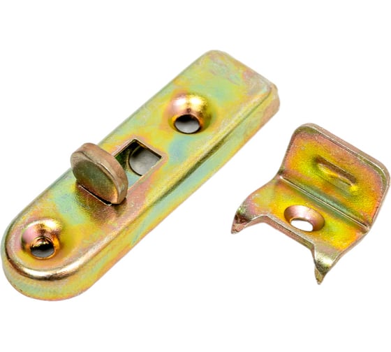 Изображение товара Мебельная задвижка STARFIX желтый цинк SMF-980