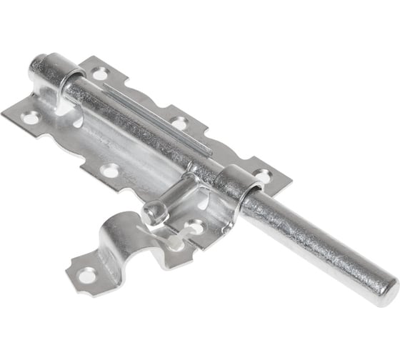 Изображение товара Дверная задвижка STARFIX 110 мм, белый цинк SMP-75996-1