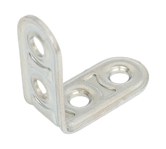 Изображение товара Мебельный кронштейн STARFIX 32x32 мм, белый цинк, 4 шт. SMM1-77800-4