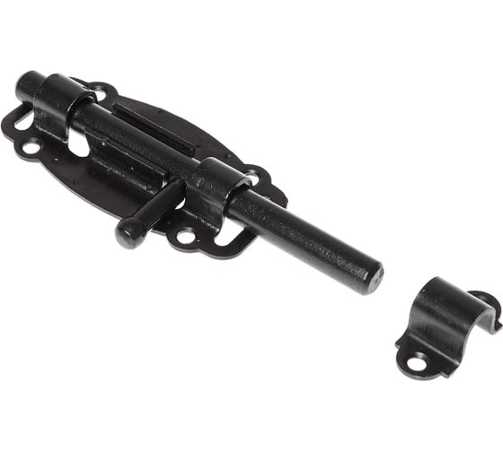 Изображение товара Дверная задвижка STARFIX круглая, 100 мм, оксид SMP-76678-1