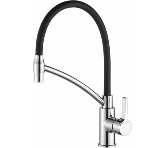 Изображение товара Смеситель для кухни Haiba HB73643-7, черный 00298319