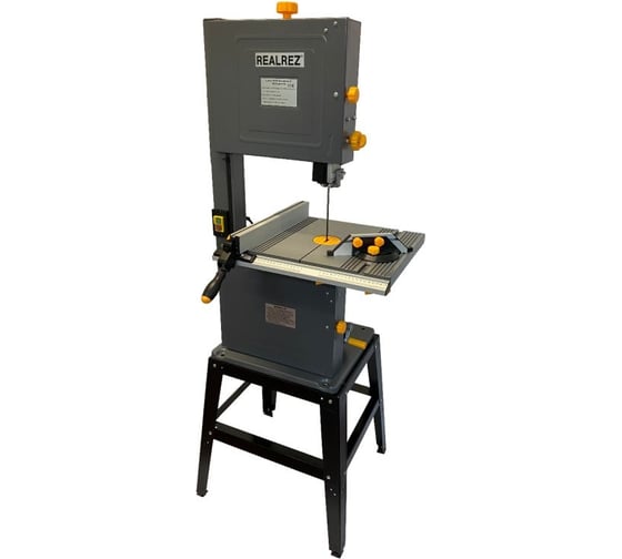 Изображение товара Вертикальный ленточнопильный станок по дереву REALREZ RWBS 130-750 Вт, 230 В REZ-RWBS130/230V