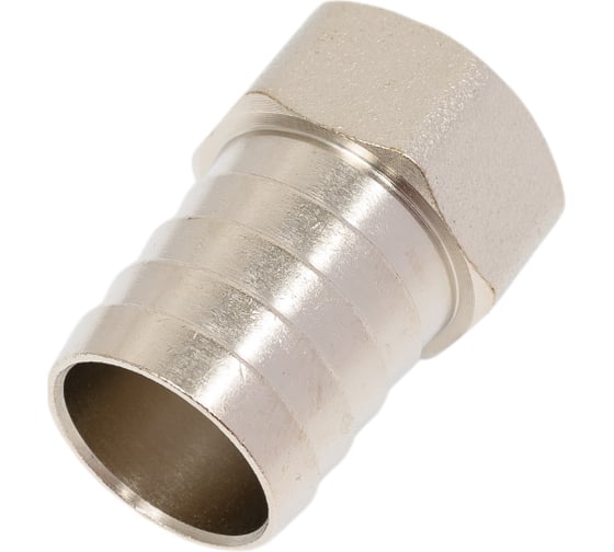 Изображение товара Штуцер для шланга MasterProf 1/2" в х 20 мм, латунный никелированный MP-У ИС.070643