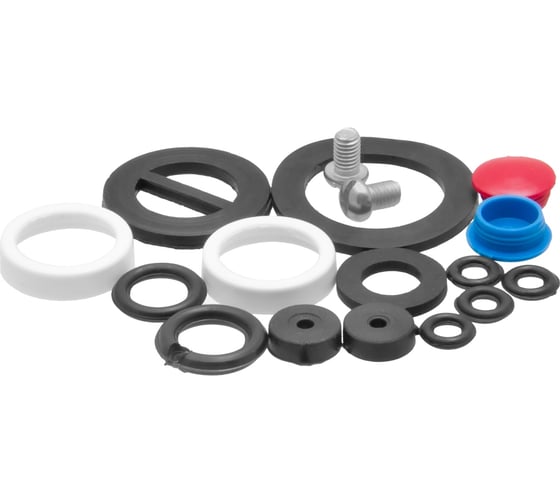 Изображение товара Набор прокладок для ремонта кухонного смесителя советской конструкции MasterProf ИС.130259