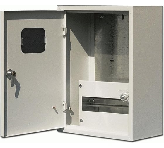 Изображение товара Навесной распределительный щит ЩРУН-1/12, 400x300x160 мм, 1-фазный, 12 мод. Dekraft 30401DEK