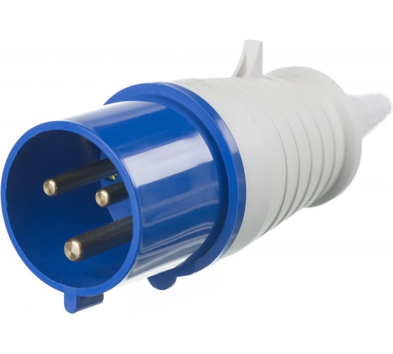 Изображение товара Переносная вилка ВП-102, 32 А, 2 P+E, 220В, IP44 Dekraft 26004DEK