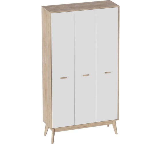 Изображение товара Трехдверный шкаф Мебельград Калгари спальня 52481