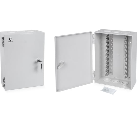 Изображение товара Распределительная коробка Cabeus на 100 пар, 275x205x105 мм DB-100P