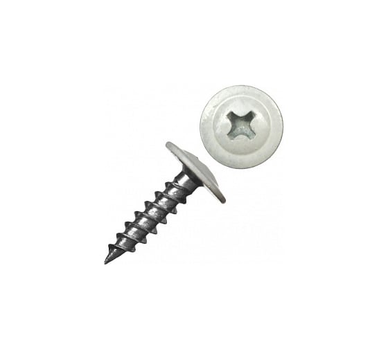 Изображение товара Саморез Tech-Krep KP ШСММ 4.2x16 мм, белый RAL 9003, 1 000 шт. 133675