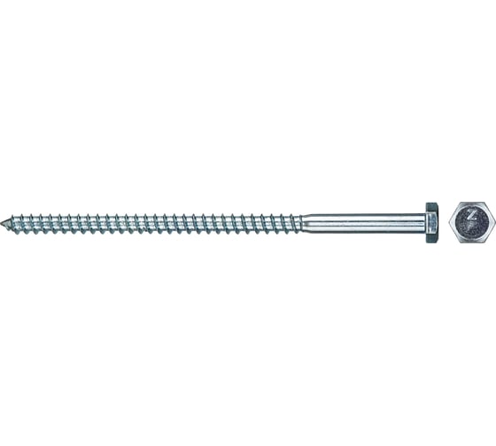 Изображение товара Сантехнический шуруп DIN571, 10x200 мм, 150 шт. Zitar 133358