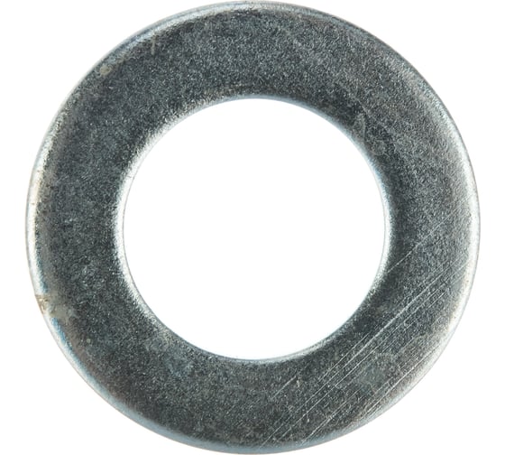 Изображение товара Обычная шайба КРЕП-КОМП цинк DIN125 м18 2,5кг (примерно 182 шт.) 182 шо18ф